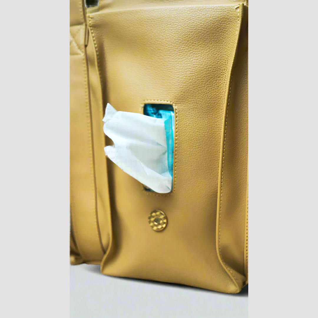 Celina "Backpack Edition" – Caramel Beige