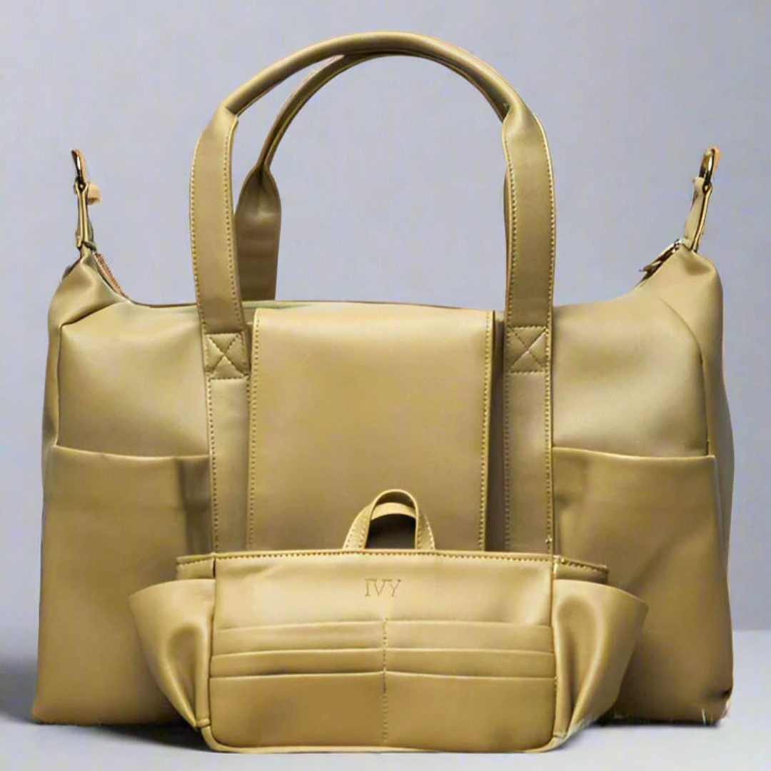 Celina "Backpack Edition" – Caramel Beige