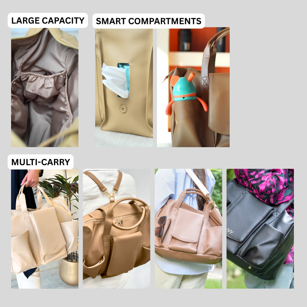 Celina "Backpack Edition" – Caramel Beige